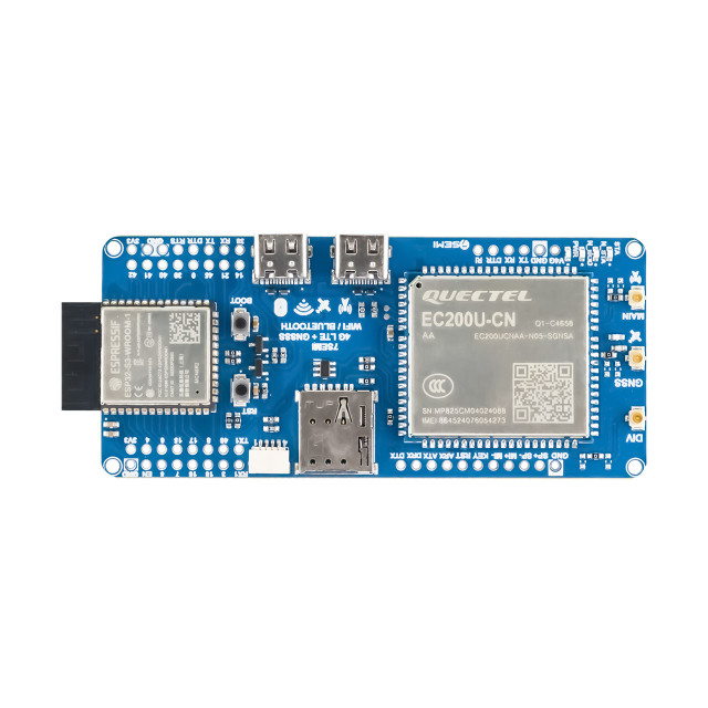 ESP32-S3 EC200U 4G LTE Cat-1 WiFi Bluetooth GNSS IoT Smart Modem