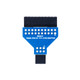 ARM-JTAG-20-6 Plug-in Adapter, JTAG 20-pin 0.1'' to 6-pin 0.1'' adapter for seamless debugging and programming in embedded systems.