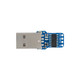 7Semi CH343 USB-A to Serial Converter – High-speed USB-to-UART communication module with CH343G chip, supporting up to 6 Mbps data transfer, multi-platform compatibility, and advanced protection circuits.