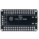 Bottom side silkscreen of STM32 dev board showing pin labels and MCU Dev branding