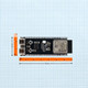 7Semi ESP32-S3-Dev-BoardC-1-N8R2 WiFi Bluetooth Dual USB-C RGB LED Development Board dimension view