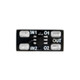 7Semi DRV8210DRLR motor driver nano breakout bottom view exposing Channel & PWM Control