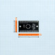 7Semi QFP32 adapter board 0.8mm SMD to DIP converter
dimension