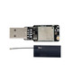 7Semi LTE USB Dongle featuring the Quectel EG800AK-CN LTE Cat 1bis modem, USB Type-A connector, LTE antenna connector, and Nano SIM support.