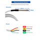 7Semi  SHT40 Digital Humidity and Temperature Sensor Probe 0.2C Accuracy 1.8% RH