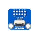 10 Pin 0.5mm FFC FPC Connector Breakout Board Top view showing connector part