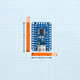 DIMENSION IMAGE OF 7Semi STM32G030F6P6 Anchor STM32 mini Development Board