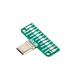 7Semi USB-C 3.1 Male Breakout 24 Pins PCB Type-C