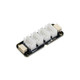 Top View: Dimension View: 7Semi Qwiic Grove I2C Hub dimensions showing compact multi-port I2C expansion board layout.