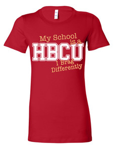 Historically Black Clothing® 998 Brag Different R&W T-shirt Historically Black Clothing® 998 Brag Different R&W T-shirt
