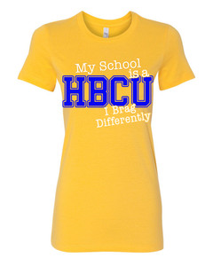 Historically Black Clothing® 998 Brag Different G&B T-shirt Historically Black Clothing® 998 Brag Different G&B T-shirt