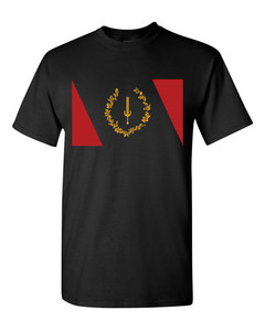 Historically Black Clothing® 0001 Black Heritage Flag T-Shirt Historically Black Clothing® 0001 Black Heritage Flag T-Shirt