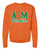 Historically Black Clothing® 1006 Florida A&M University Crewneck Morgan State University Mascot Paw