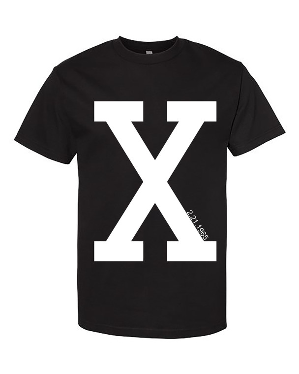 Malcom X Crewneck T-Shirt