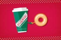 krispy kreme gift card by CardButler, featuring a personalized greeting card with unique artistic elements