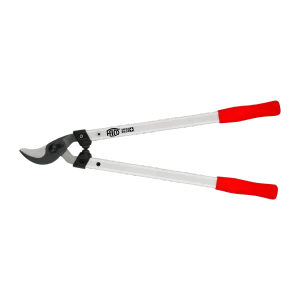 The FELCO 211-60 Professional High-Performance Bypass Loppers are premium Swiss-made loppers designed for maximum leverage and cutting efficiency. Featuring 600mm forged aluminium I-beam handles, an advanced hooked bypass cutting head, and a 35mm cutting capacity, they deliver effortless cutting performance on live wood while remaining lightweight and comfortable for extended professional use. Ideal for arborists, orchardists, vineyard managers and landscapers.