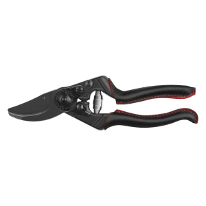The FELCO 8 Premium SE Special Edition is the ultimate expression of Swiss craftsmanship, combining the legendary ergonomic design of the FELCO 8 with exclusive premium finishes. Featuring sandblasted black anodised forged aluminium handles, hand-wrapped genuine leather grips, and black chrome-coated hardened steel blades, these luxury secateurs deliver exceptional cutting performance, durability and comfort. Designed specifically for large right-handed users, they provide clean, effortless cuts through branches up to 25mm in diameter.