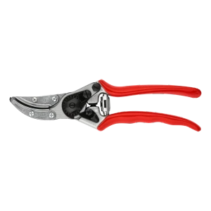 The FELCO 100 Professional Flower Picking Secateurs are purpose-built for florists, flower growers and professional harvesters. Based on the renowned FELCO 11, this innovative Swiss-made tool features an integrated stem-holding device that securely grips flower stems after cutting, preventing blooms from falling to the ground. Designed for large right-handed users, the FELCO 100 delivers clean, accurate cuts up to 10mm in diameter while improving harvesting speed, efficiency and flower quality.