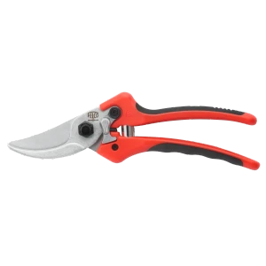 The FELCO 171L Large Pruning Shears are designed for gardeners who want the renowned quality, precision and reliability of FELCO in a comfortable, easy-to-use pruning tool. Featuring hardened carbon steel bypass blades with chrome plating, ergonomic red PU handles with black TPR soft-grip overmoulding, and a 25mm cutting capacity, the FELCO 171L delivers clean, effortless pruning for larger hands. Manufactured in Switzerland, it is ideal for maintaining shrubs, roses, fruit trees and ornamental gardens.