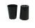 75mm Round Pots – Black