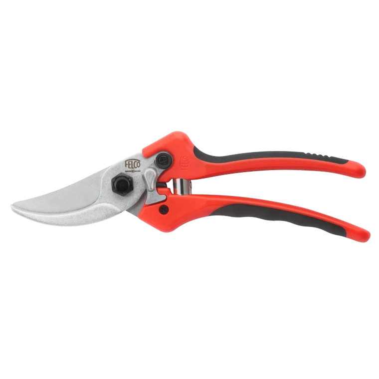The FELCO 171L Large Pruning Shears are designed for gardeners who want the renowned quality, precision and reliability of FELCO in a comfortable, easy-to-use pruning tool. Featuring hardened carbon steel bypass blades with chrome plating, ergonomic red PU handles with black TPR soft-grip overmoulding, and a 25mm cutting capacity, the FELCO 171L delivers clean, effortless pruning for larger hands. Manufactured in Switzerland, it is ideal for maintaining shrubs, roses, fruit trees and ornamental gardens.