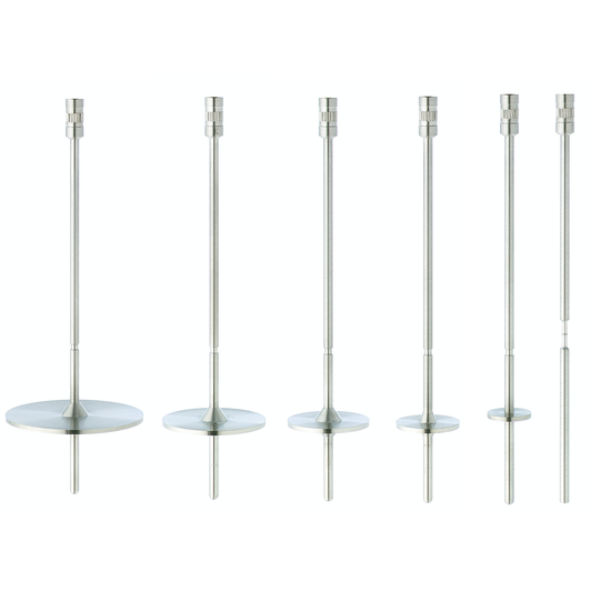 Standard RV spindles to be used with your Brookfield Viscometer or Rheometer with RV torque range. Standard RV spindles to be used with your Brookfield Viscometer or Rheometer with RV torque range.