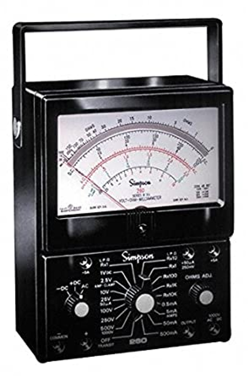 marinimu Simpson 260-8XPI MARINE - Analog Water-Resistant Volt Ohm
