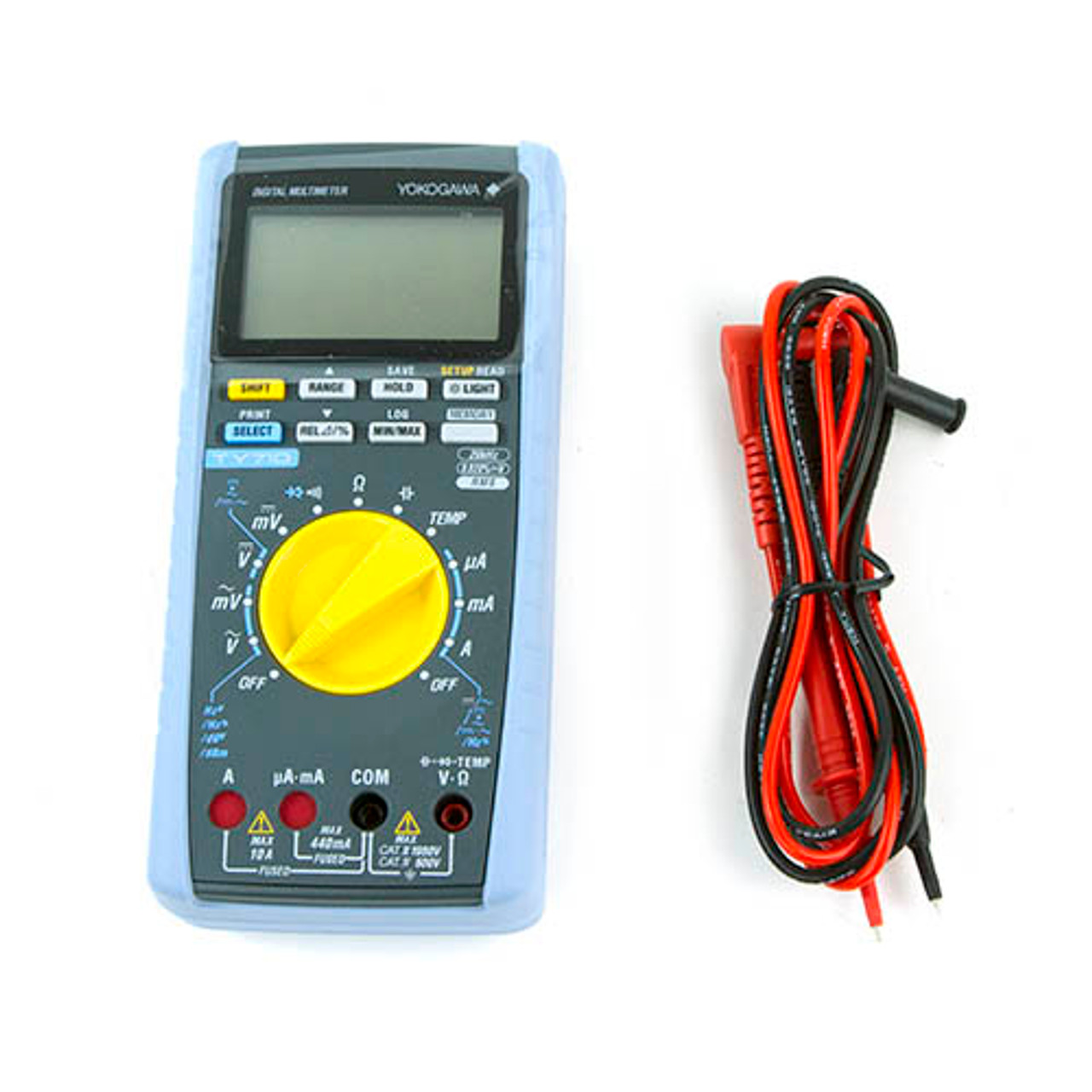 Yokogawa TY710 Digital Multimeter, 4.5 Digit, 50,000 Count Dual Display,  +/-0.02%, 1,000 Logging memory, Bandwidth 20 kHz