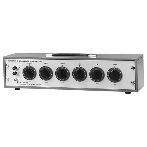 Yokogawa 278610 Six-Dial Decade Resistance Box, 0.1 to 111111  