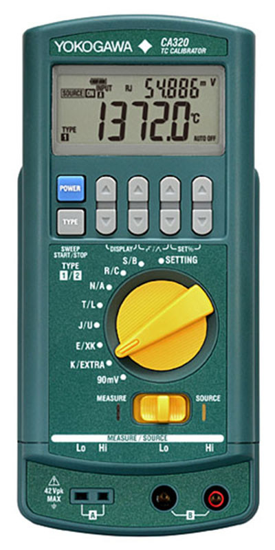 Yokogawa CA320 TC Process Calibrator- Instru-measure