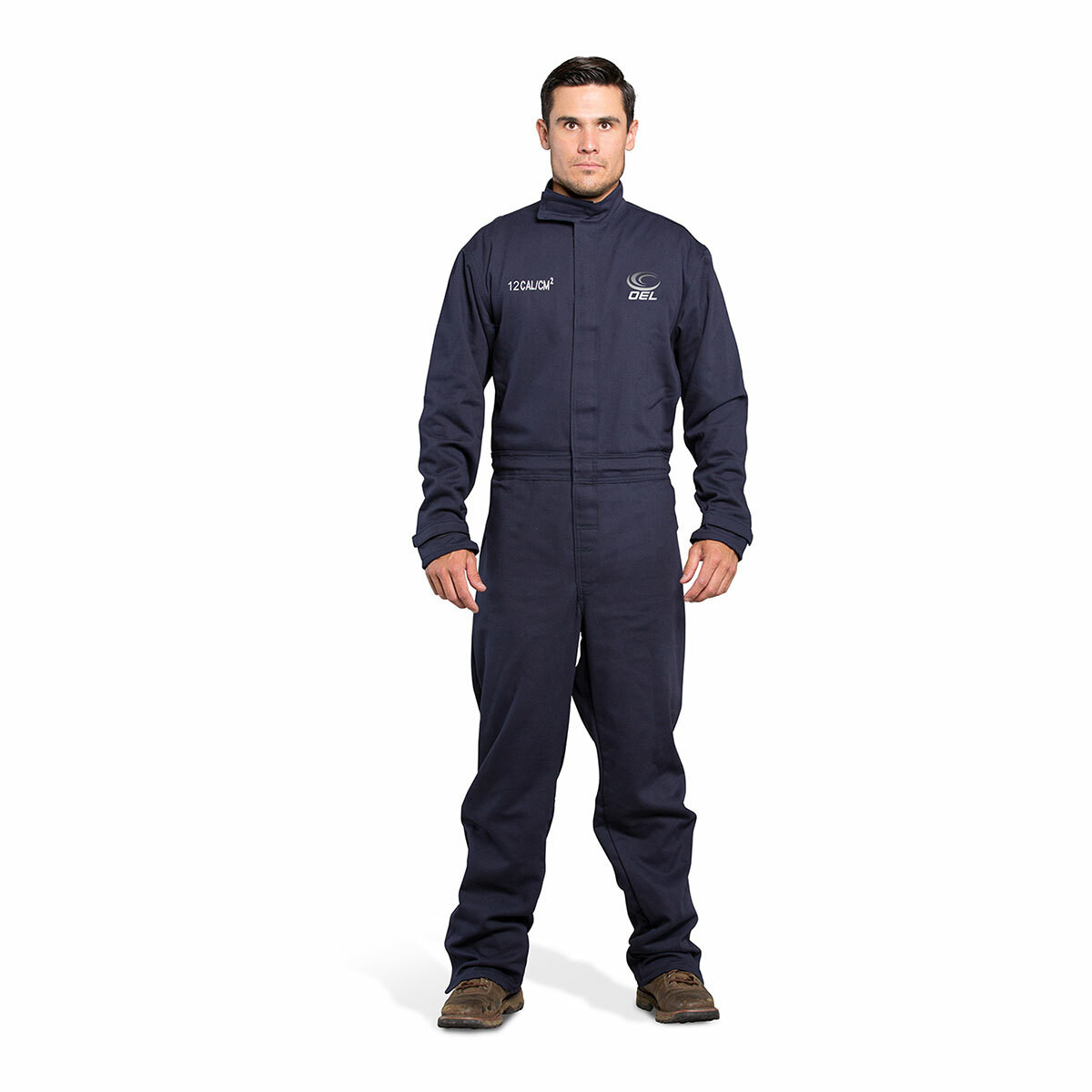OEL Safety _ AFW012-NFC-3XL _ 12-Cal-Coverall-3XL-Navy |Instru-Measure