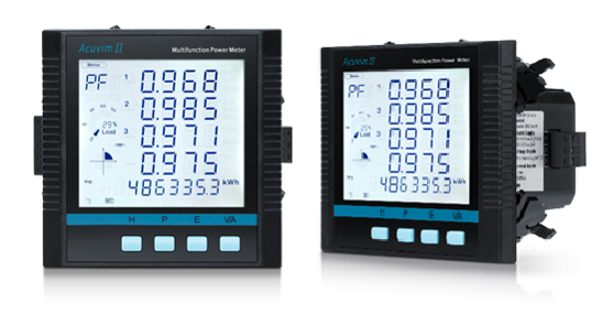 Accuenergy Acuvim IIW-D-RCT-P1 _ Panel Mount; AcuCT-Flex RCT Input; 100 ...