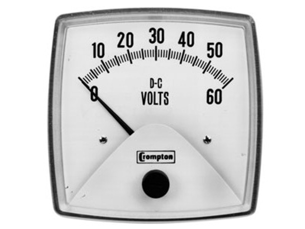 Crompton Instruments 016 Fiesta Analog Panel Meters - DC Volt