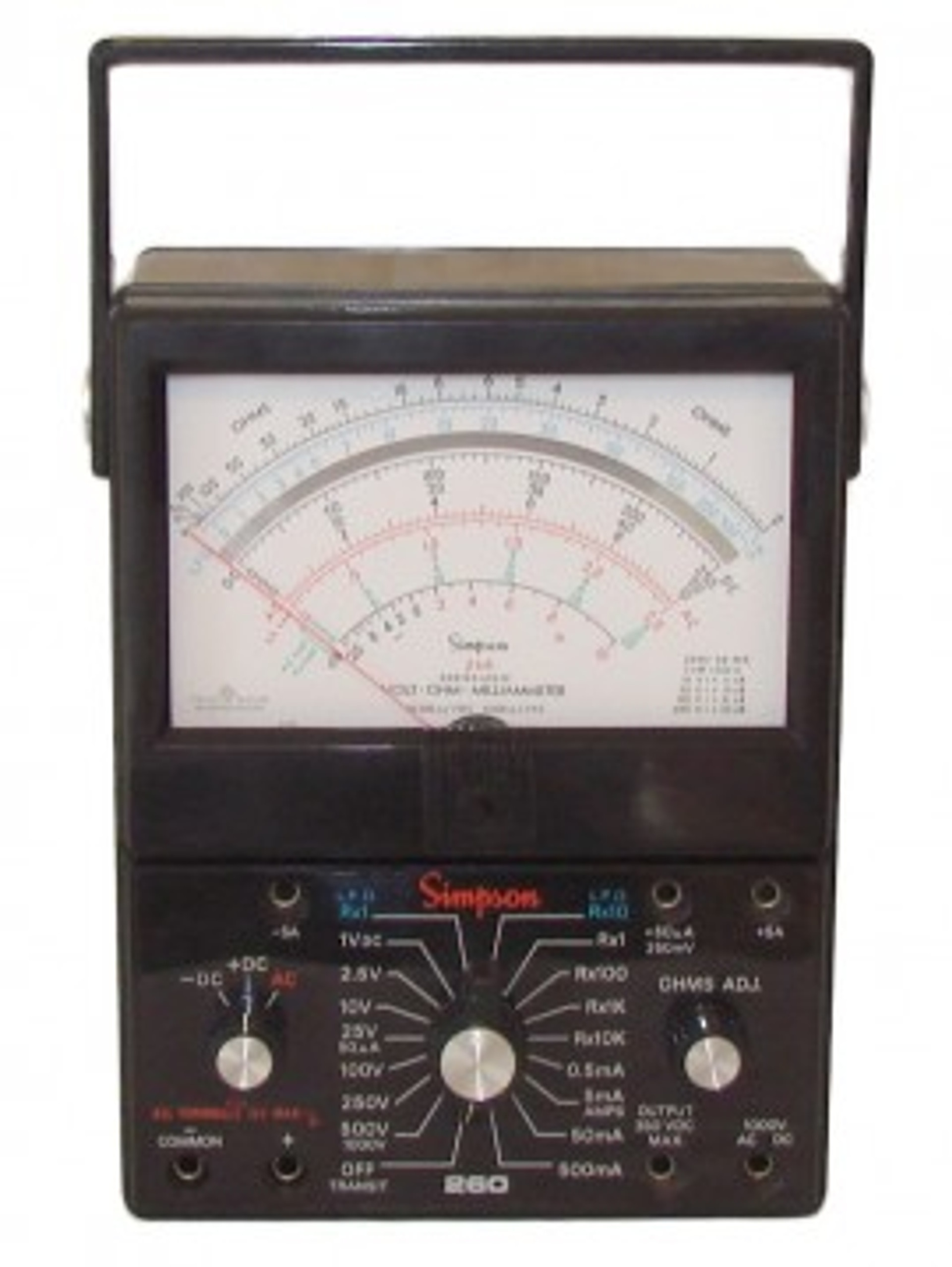 Simpson 12211 UL 2606 Analog Multimeter InstruMeasure