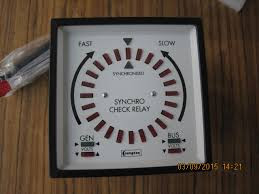 Crompton 244-14dg 96 x 96mm DIN Panel Meter, Ac Synchroscope Digital