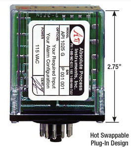 Absolute Process Instruments API 1080 G A230 _ DC input single alarm. Isolated input.