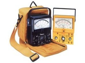 Simpson 12392 (260-8PRT) Analog Multimeter, 260 Series, 0ohm to 20Mohm, 250mV to 1000V, 2.5V to 1000V, 50µA to 10A, 250A Analogue Volt-Ohm-Meter offers standard and high-energy fusing in conjunction with diode network meter movement protection. It has an additional relay overload protection circuit that is resettable and also provides audible continuity checking. It offers standard size reverse/recessed safety jacks prevent operator and tool contact with electrical connections of the instrument. The phenolic case is designed with heavy reinforced walls for maximum durability, self-shielding taut-band provides added shock resistance for the meter movement. 36 measurement ranges includes AC & DC voltage/current measurements and resistance testing Eliminates the need to change test leads Two knobs control the selection of ranges and functions Portable with bench top accuracy Rugged construction Connections safeguarded Overload protection Rugged construction Versatile