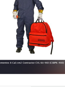 Order Cementex BPK-CSCAK-L _  8 Cal/cm2 Contractor Coverall Backpack Kit L | Instru-measure