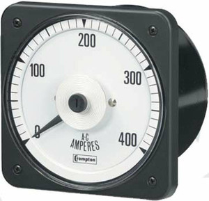 Crompton '007-215A-QQXX-C6 , MODEL 007 - 4.5 INCH Switchboard  AC WATTMETER,