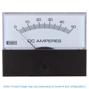 Crompton 364-02AA-NGNG-C7, Model 364-4 1/2" Challenger Series Iron VanePanel Meter