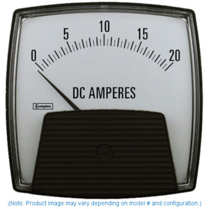 Crompton 364-01AA-ECXX, Model 364-4 1/2" Challenger Series Moving Coil Panel Meter