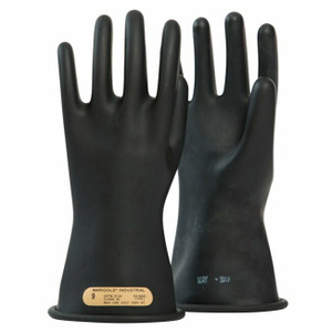 OEL Safety _ IRG0011R9 _ Rubber-Glove-Single-00-11"-Red-SZ:9-500V