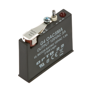 Order OPTO 22 - G4OAC5MA G4 AC Output 12-140 VAC, 5 VDC Logic with Manual/Auto Switch