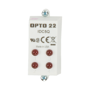 Order OPTO 22 - IDC5Q Quad Pak 4-channel AC/DC Input, 12-32 VAC/10-32 VDC, <br/>5 VDC Logic