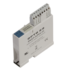 Order OPTO 22 - SNAP-AIMA-iH Isolated two-channel analog current input, HART communication, 4-20 mA
