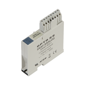 Order OPTO 22 - SNAP-AIV-i SNAP 2-Ch Isolated -10VDC to +10VDC Analog Voltage Input Module