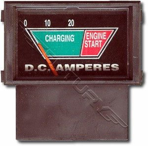 Associated Equipment - 610685 -Ammeter Horizontal 0-40 Amp Range W/ Start