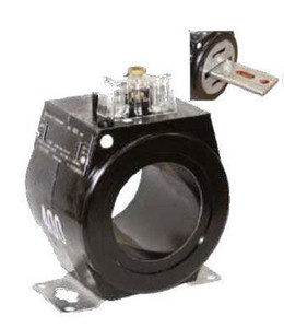 GE ITI 750X133313 Current Transformer CT, Indoor, Model: JAK-0C, Ratio: 400:5 A, Single Phase, 10 kV BIL, 50/60 Hz