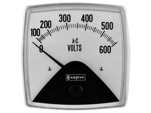 Crompton FIESTA 016 (3.5) AC - Voltmeter - Rectified 016-01W