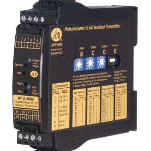 Absolute Process Instruments API 1020 G P _ DC input dual alarm. Isolated input.